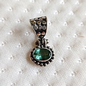 Vintage crystal pendant